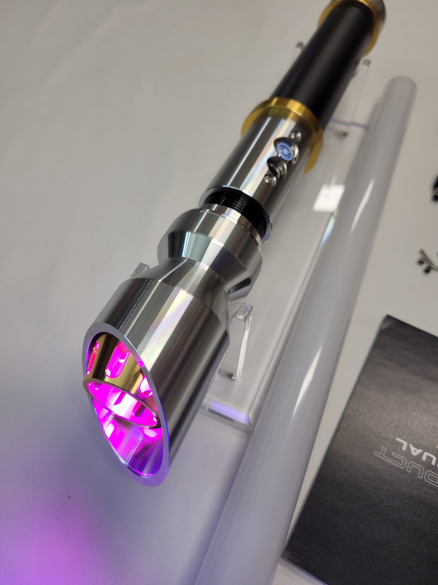 Color Change Lightsaber 16 Sound Bluetooth Light Saber Durable Dueling Saber Hilt Jedi Sith RGB Star Wars Gift Bossaber "Lotus Saber"