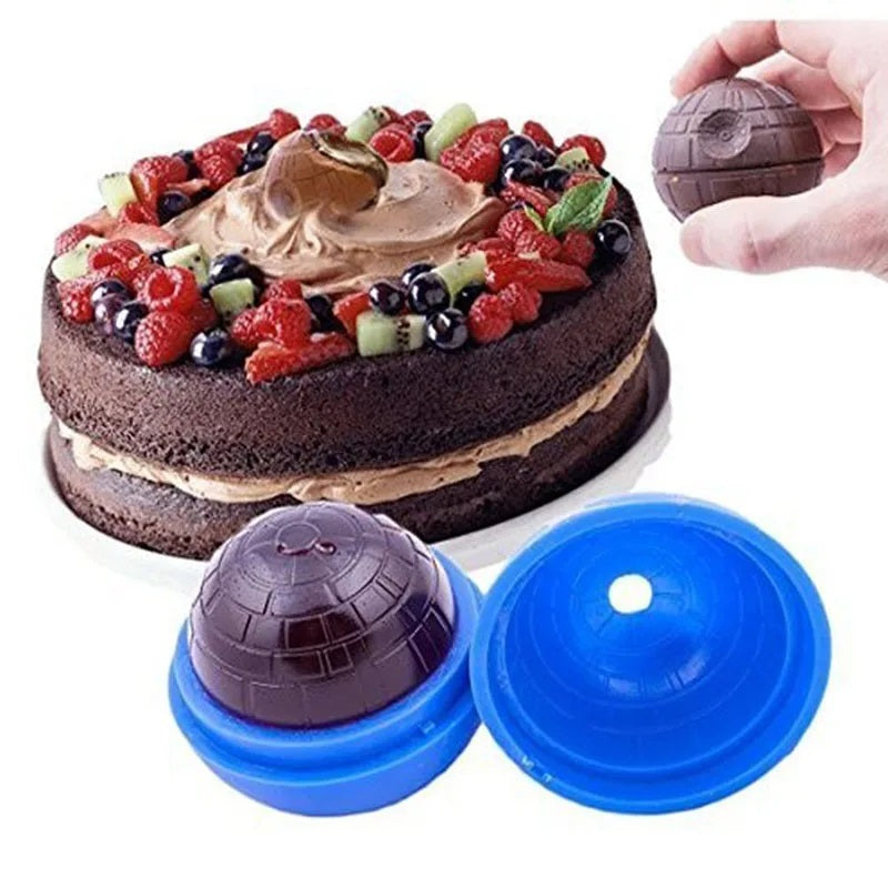 Death Star Ice Mold Ice Tray Cylinder Sphere Ice Large Round Ice Cube Ball Bar Utensils