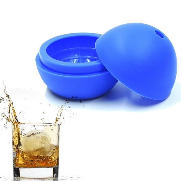 Death Star Ice Mold Ice Tray Cylinder Sphere Ice Large Round Ice Cube Ball Bar Utensils