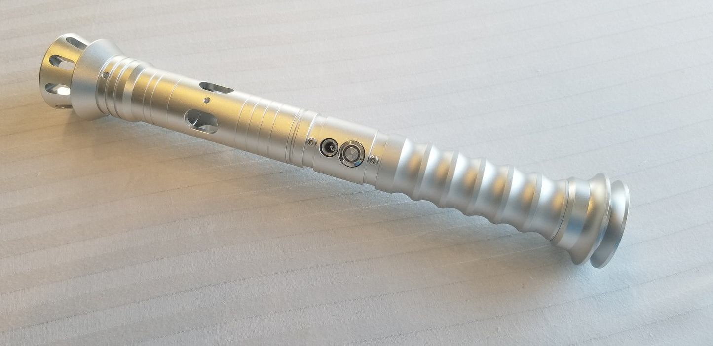 Color Change Lightsaber 16 Sound Bluetooth Light Saber Durable Dueling Saber Silver Hilt RGB Star Wars Gift Bossaber "Legion Saber"