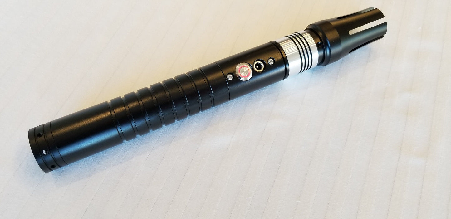 Lightsaber Color Change 16 Sound Bluetooth Light Saber Durable Dueling Saber Black Hilt Jedi Sith Star Wars Gift Bossaber "Massacre Saber"