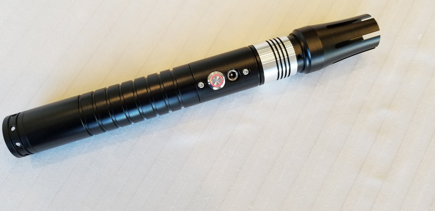 Lightsaber Color Change 16 Sound Bluetooth Light Saber Durable Dueling Saber Black Hilt Jedi Sith Star Wars Gift Bossaber "Massacre Saber"