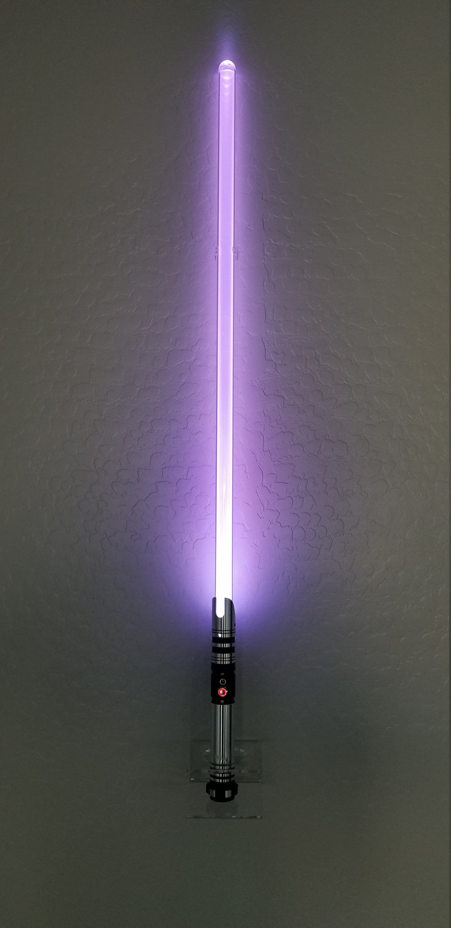 Lightsaber Wall Mount Display Vertical Saber Wall Mount Acrylic Light saber Stand Holder Extremely Durable Star Wars Gift Bossaber