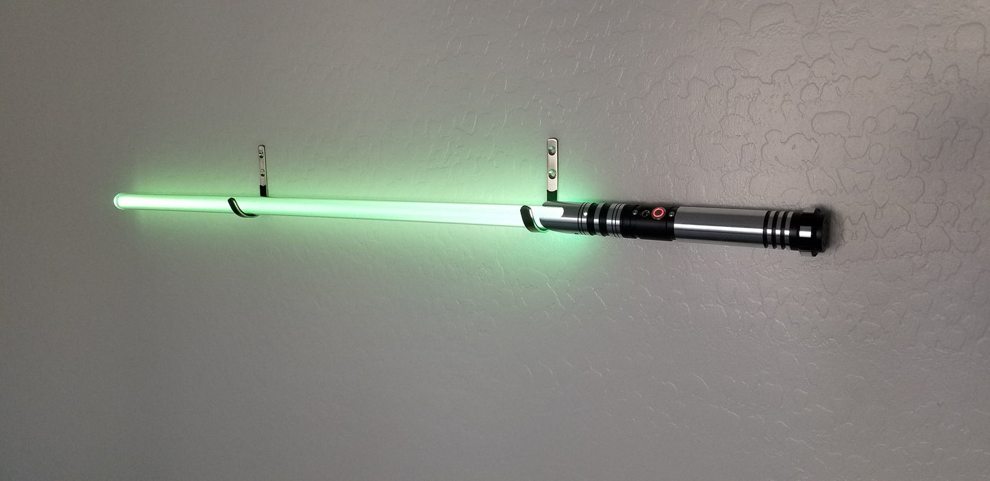Lightsaber Display Metal Lightsaber Wall Mount Lightsaber Rack Saber Stand Holder Extremely Durable Star Wars Gift Bossaber