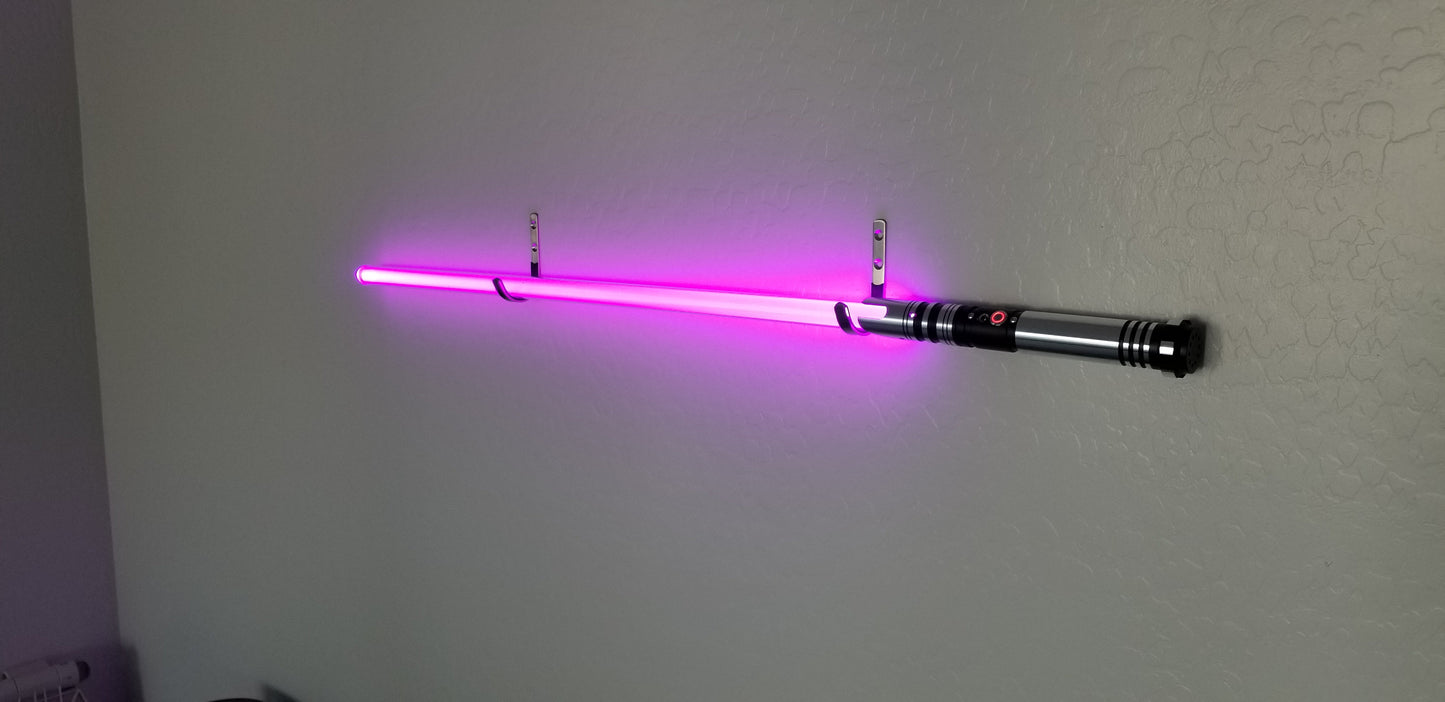 Lightsaber Display Metal Lightsaber Wall Mount Lightsaber Rack Saber Stand Holder Extremely Durable Star Wars Gift Bossaber