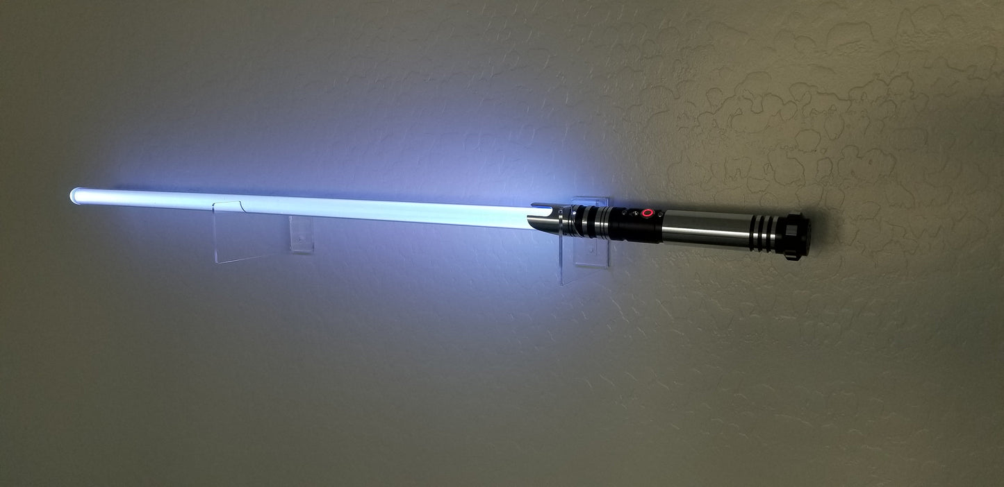 Lightsaber Wall Display Saber Wall Mount Acrylic Light saber Stand Holder Extremely Durable Jedi Sith Star Wars Gift Bossaber