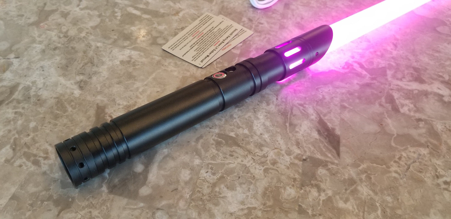Lightsaber Color Change 16 Sound Light Saber Bluetooth Durable Dueling Saber Black Hilt Jedi Sith Star Wars Gift Bossaber "Odyssey Saber"