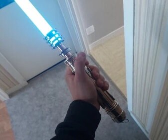Leia Pixel Board Color Change Lightsaber RGB