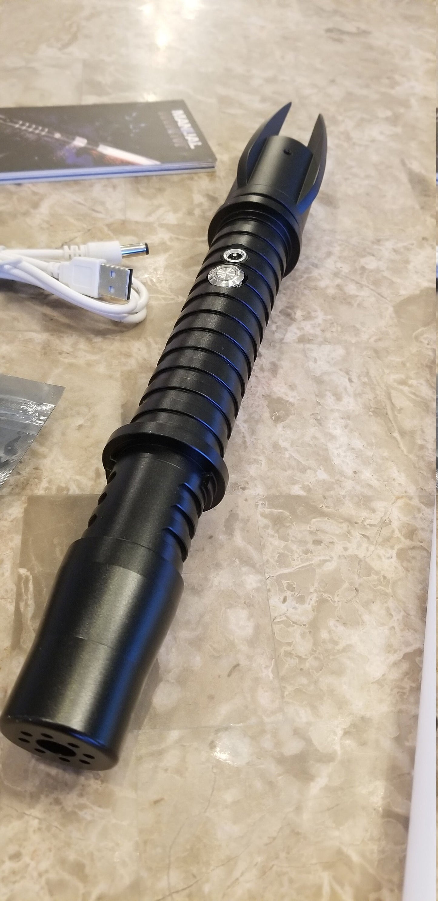 Color Change Lightsaber 16 Sound Fonts Light Saber Durable Dueling Saber Jedi Sith RGB Star Wars Gift Bossaber "Forked Saber"