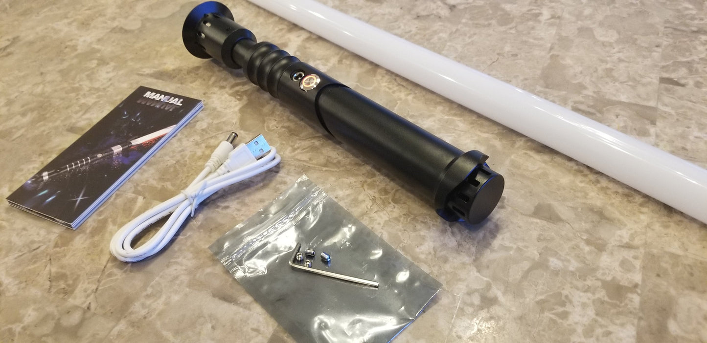 Color Changing Lightsaber 16 Sound Fonts Light Saber Durable Dueling Saber Hilt Light Saber Luke Style Jedi Sith RGB Star Wars Gift Bossaber