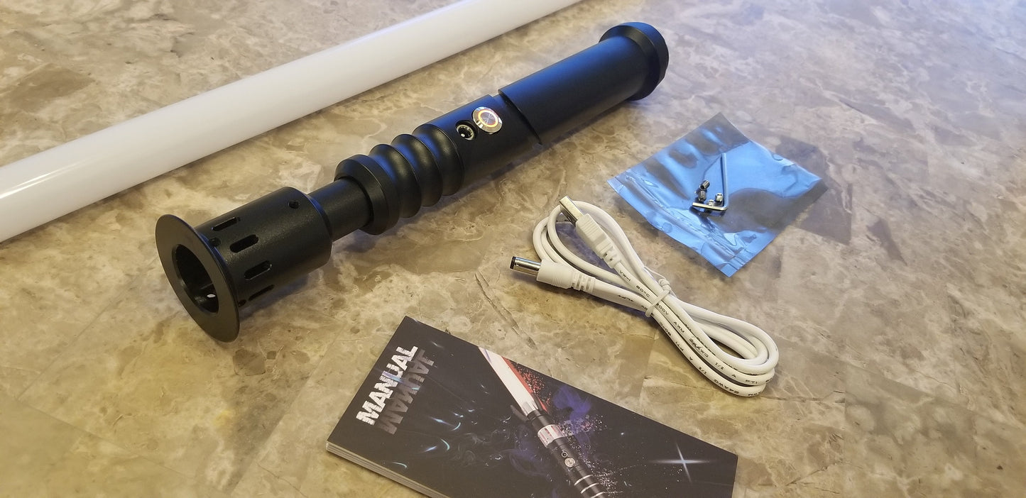 Color Changing Lightsaber 16 Sound Fonts Light Saber Durable Dueling Saber Hilt Light Saber Luke Style Jedi Sith RGB Star Wars Gift Bossaber