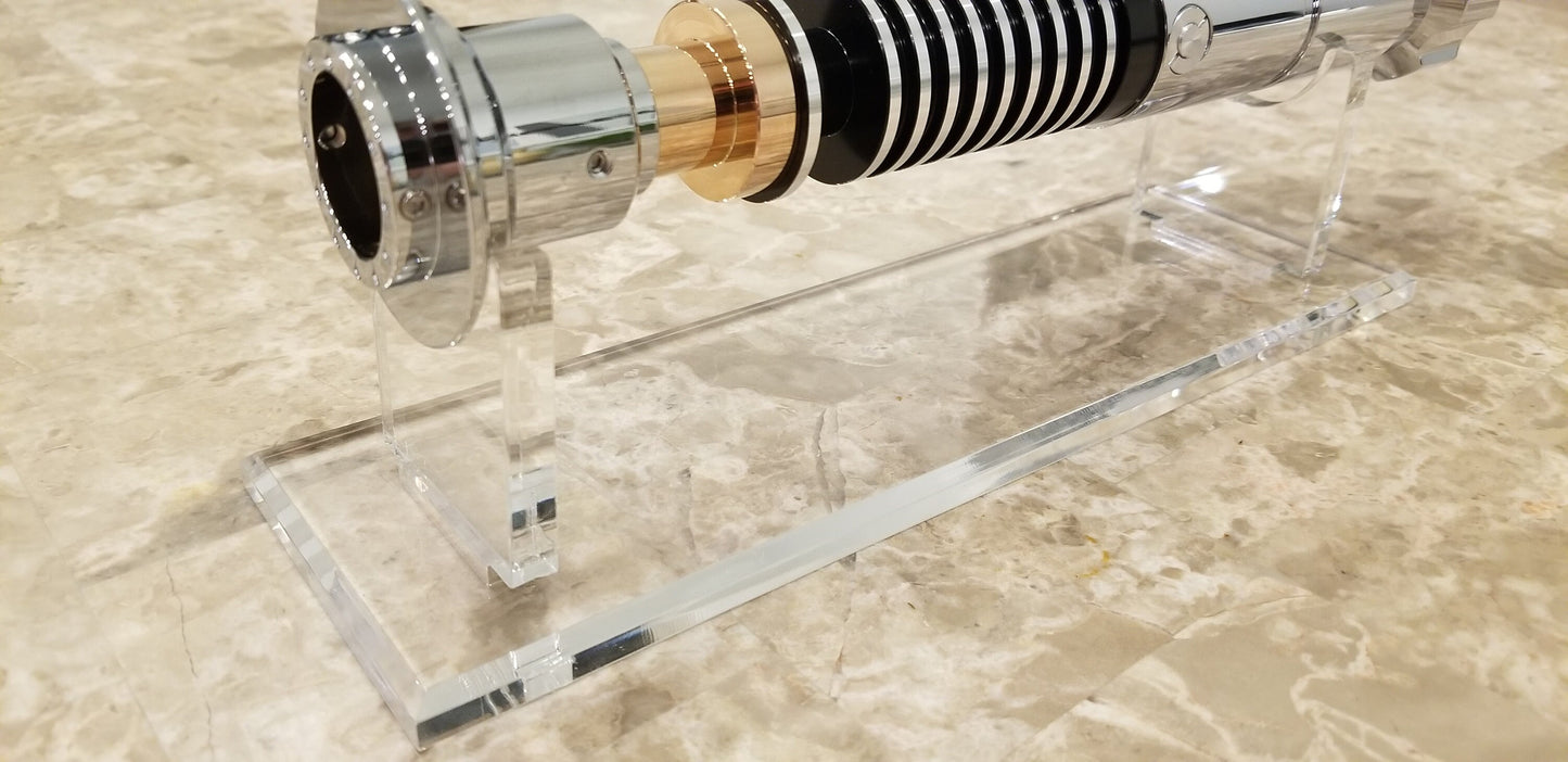 Lightsaber Stand Saber Display Acrylic Light Saber Stand Holder Extremely Durable Jedi Sith Star Wars Gift Bossaber
