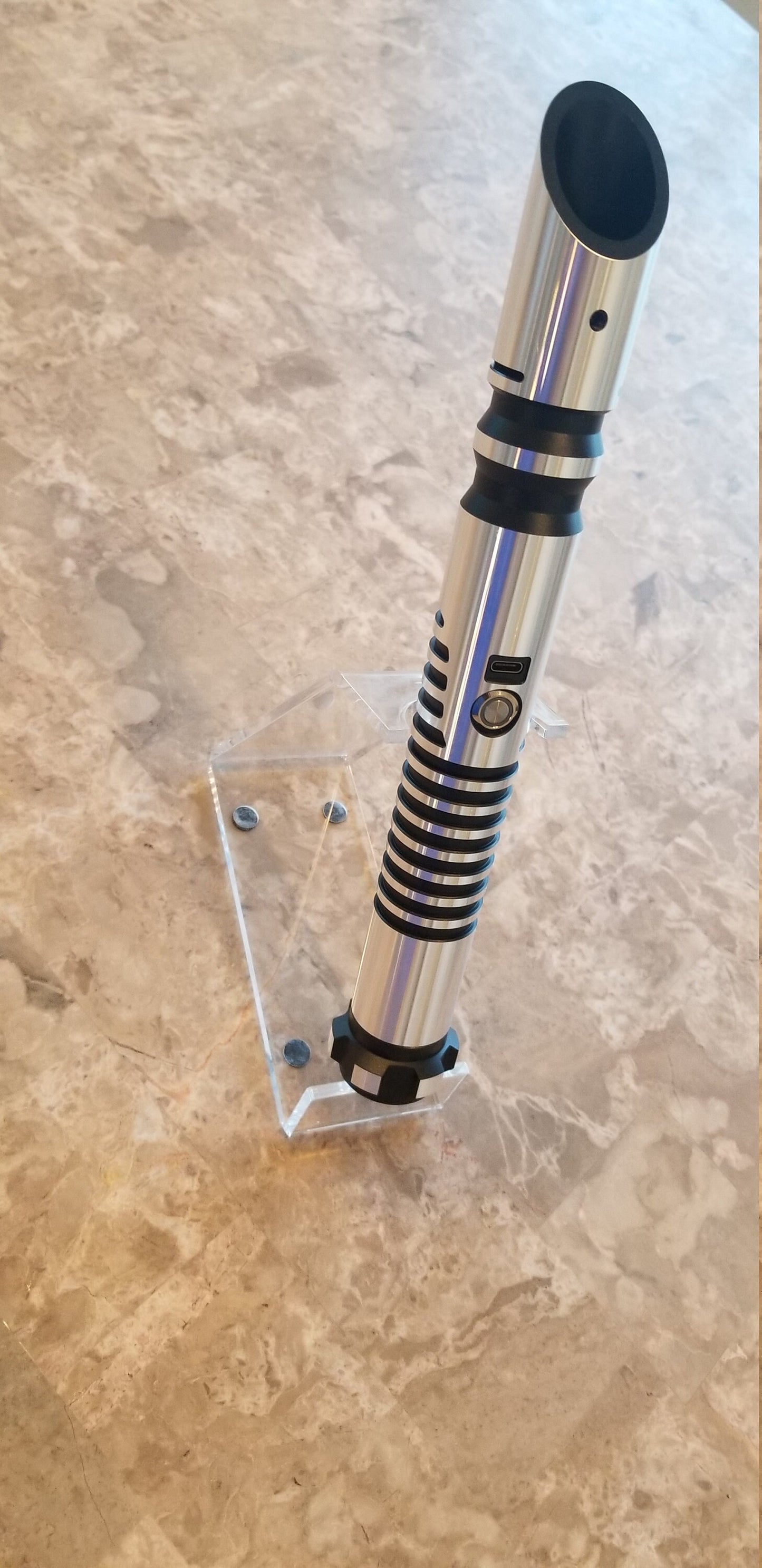 Lightsaber Display Stand Acrylic Light Saber Stand Saber Holder Extremely Durable Star Wars Gift Bossaber