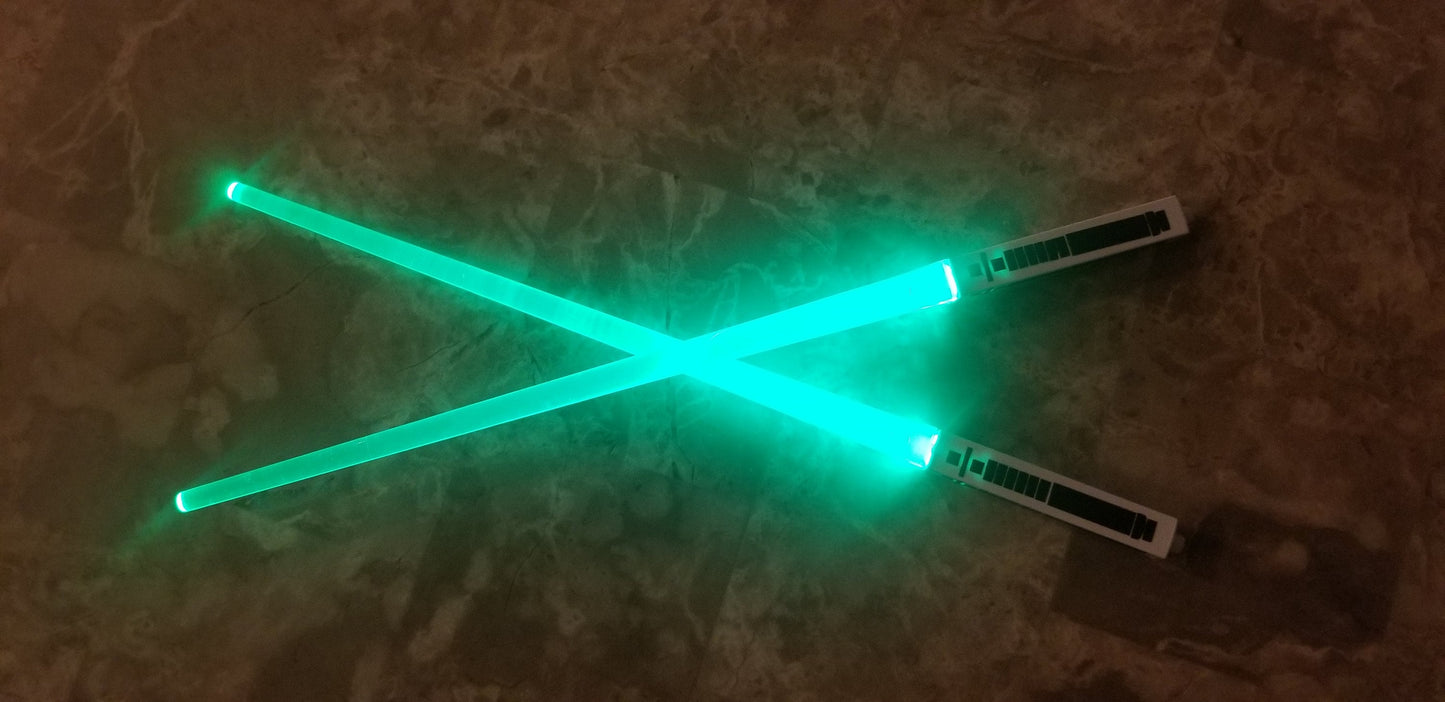 Chopsticks Color Change Unleash the Force at the Dining Table Color Changing Lightsaber Chopsticks for Star Wars Fans