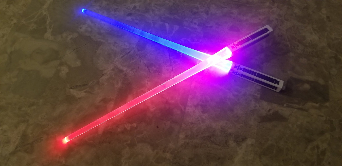 Chopsticks Color Change Unleash the Force at the Dining Table Color Changing Lightsaber Chopsticks for Star Wars Fans