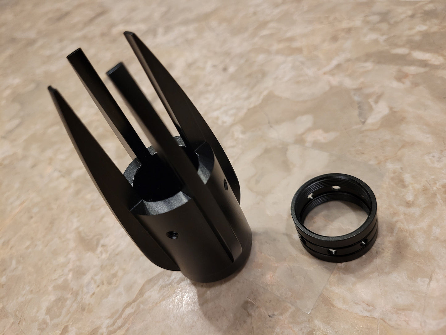 Lightsaber Part Forked Emitter Saber Part Light Saber Add On Sith Jedi Dark Side Light Side Custom Lightsaber Part Star Wars Bossaber