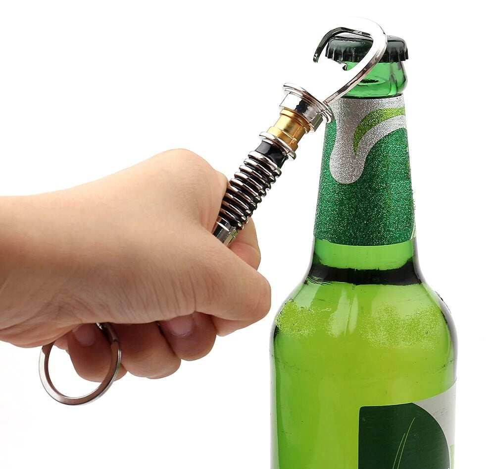 Lightsaber Bottle opener Luke style Key Chain Bottle Opener Jedi Sith Star Wars Gift Bossaber