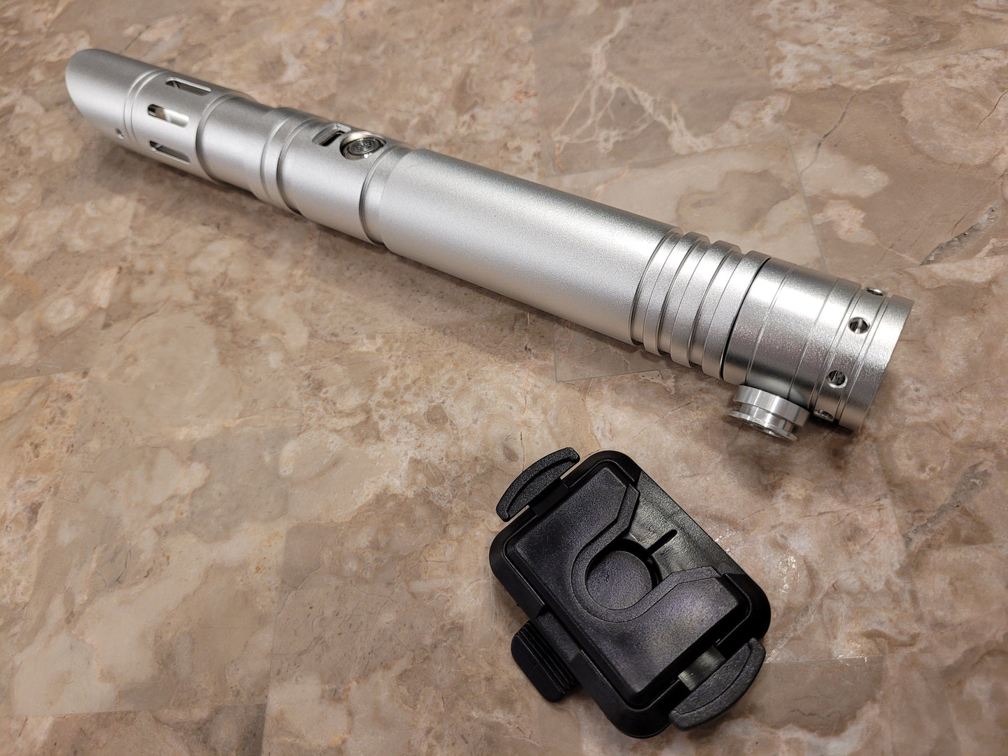 Lightsaber Belt Clip Locking Covertech knob Wheel Adapter Lightsaber Part locking belt clip Saber Part Light Saber Part Star Wars Bossaber