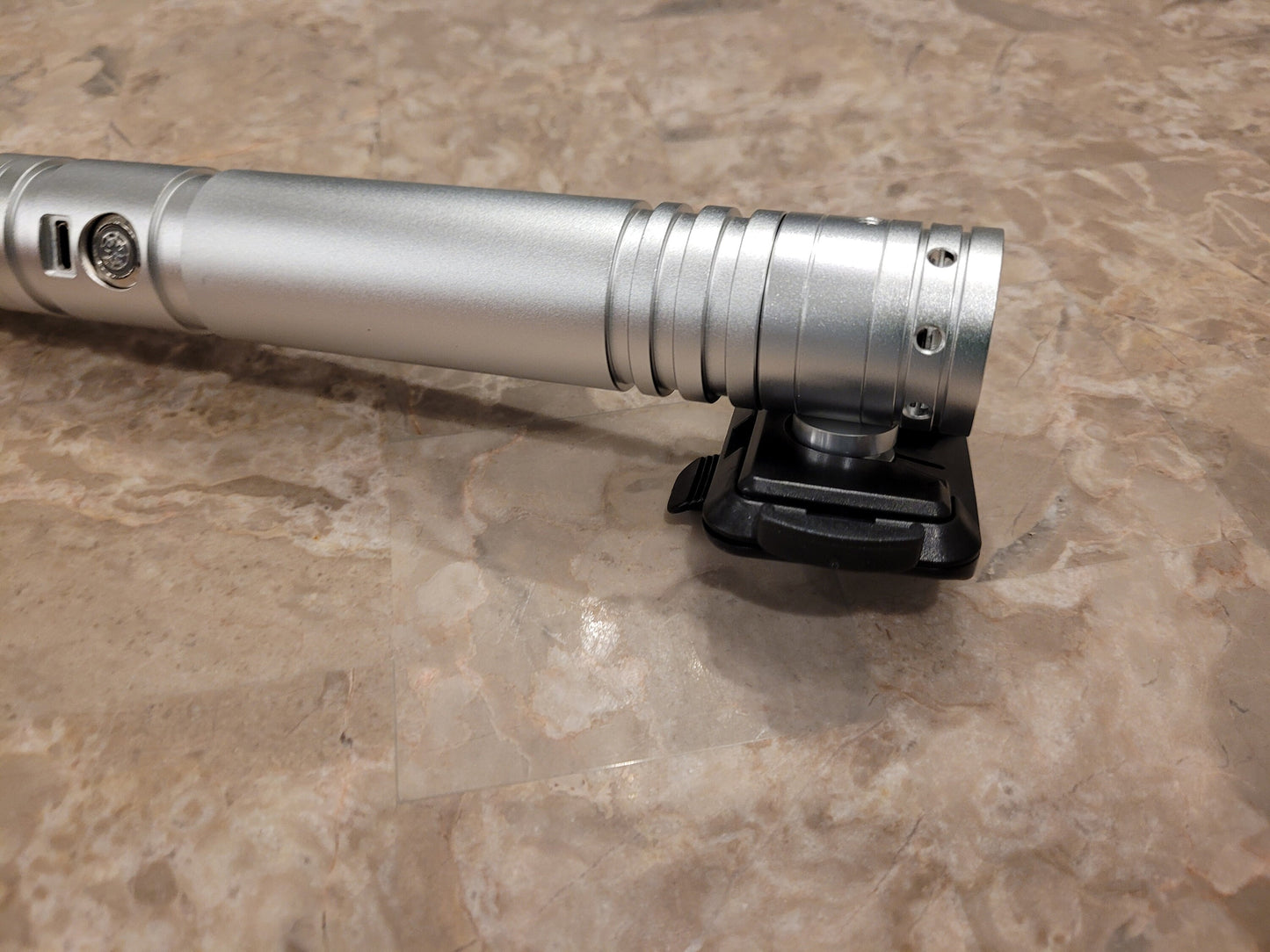 Lightsaber Belt Clip Locking Covertech knob Wheel Adapter Lightsaber Part locking belt clip Saber Part Light Saber Part Star Wars Bossaber
