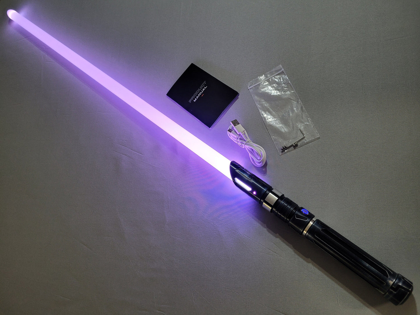 Color Changing Lightsaber with Multi Sound – Extremely Durable, Attractive Hilt, Aluminum Hilt, The Heiress , RGB, Star Wars Bossaber