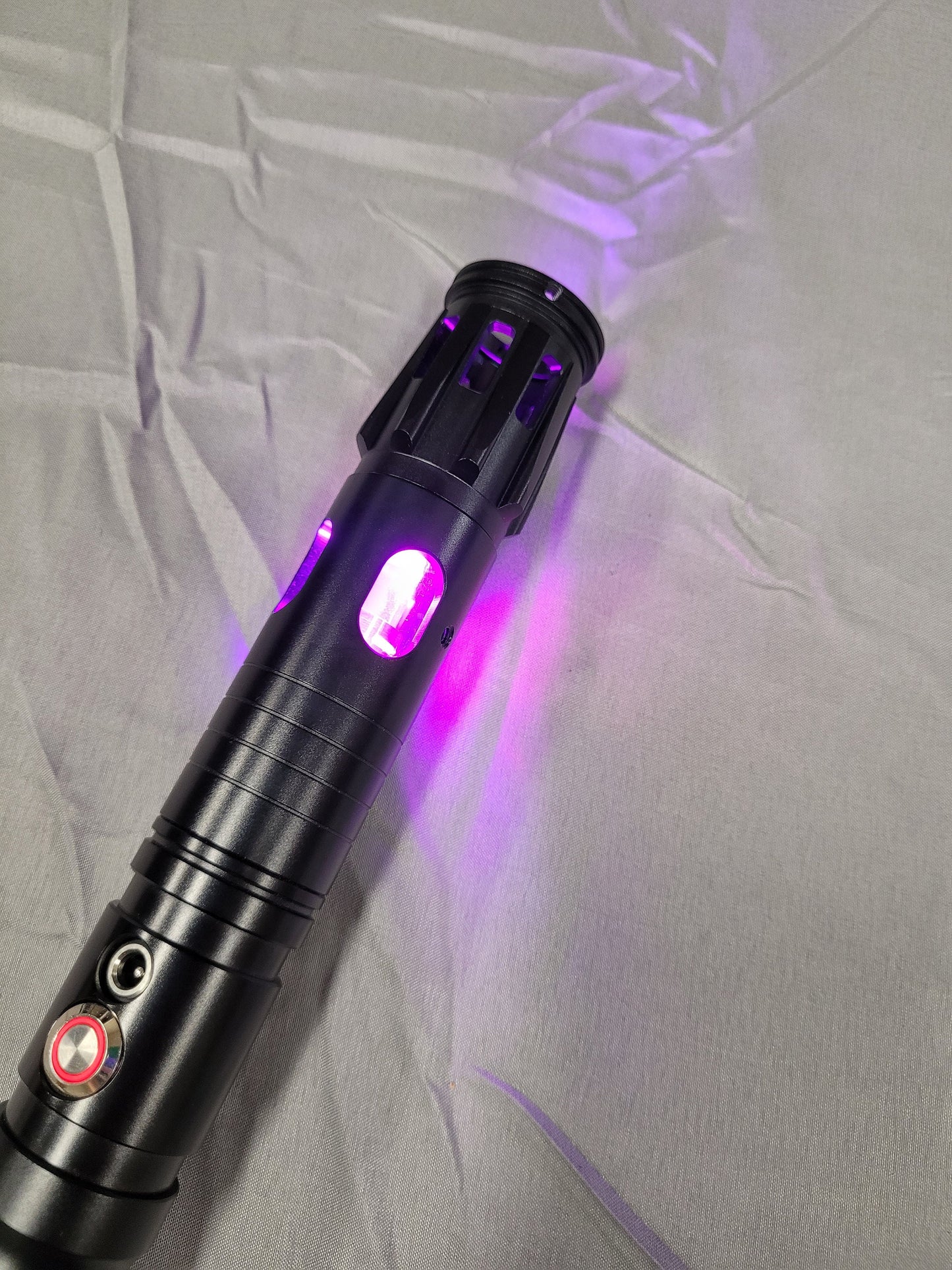 Lightsaber Part Darth Maul Window Emitter Add On Dark Side Light Side Jedi Sith Custom Saber Part Light Saber Part Star Wars Bossaber