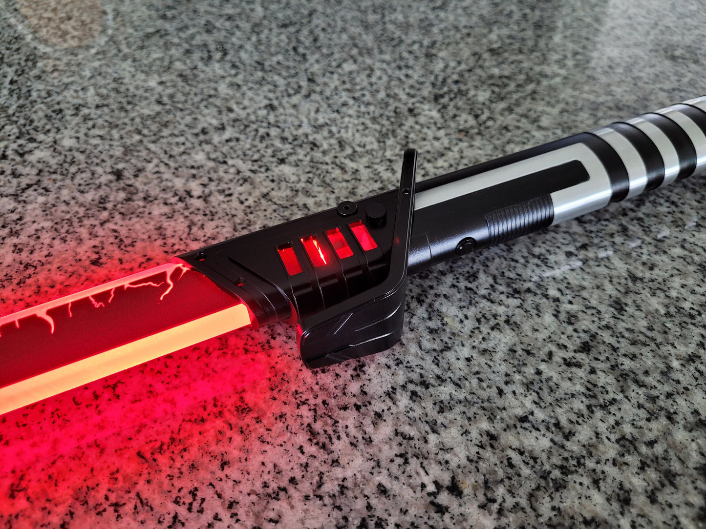 Dark Saber RGB Color Change Lightsaber with Sound – Attractive Hilt, RGB, Star Wars Bossaber