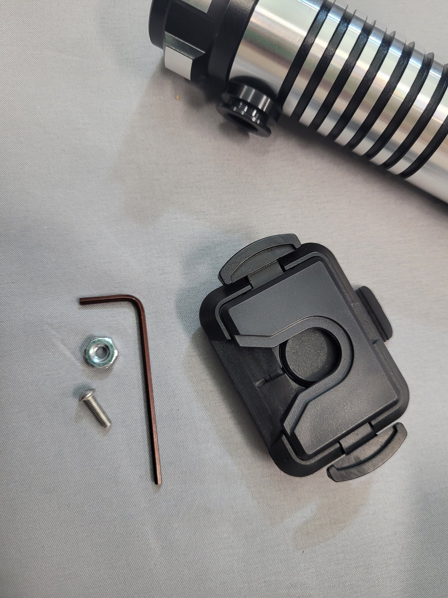 Lightsaber Belt Clip Locking Covertech Knob Belt Clip for Light sabers Saber clip Jedi Sith Star Wars Bossaber