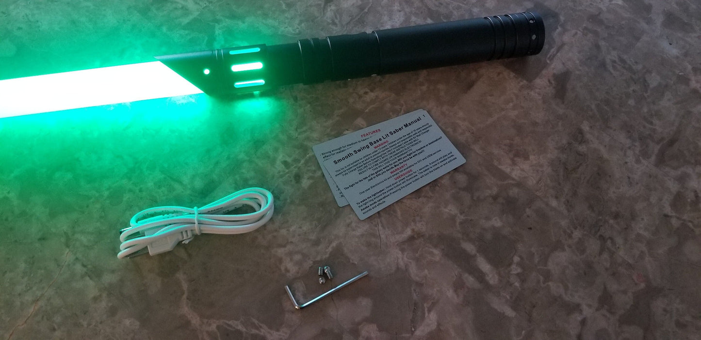Lightsaber Color Change 16 Sound Light Saber Bluetooth Durable Dueling Saber Black Hilt Jedi Sith Star Wars Gift Bossaber "Odyssey Saber"
