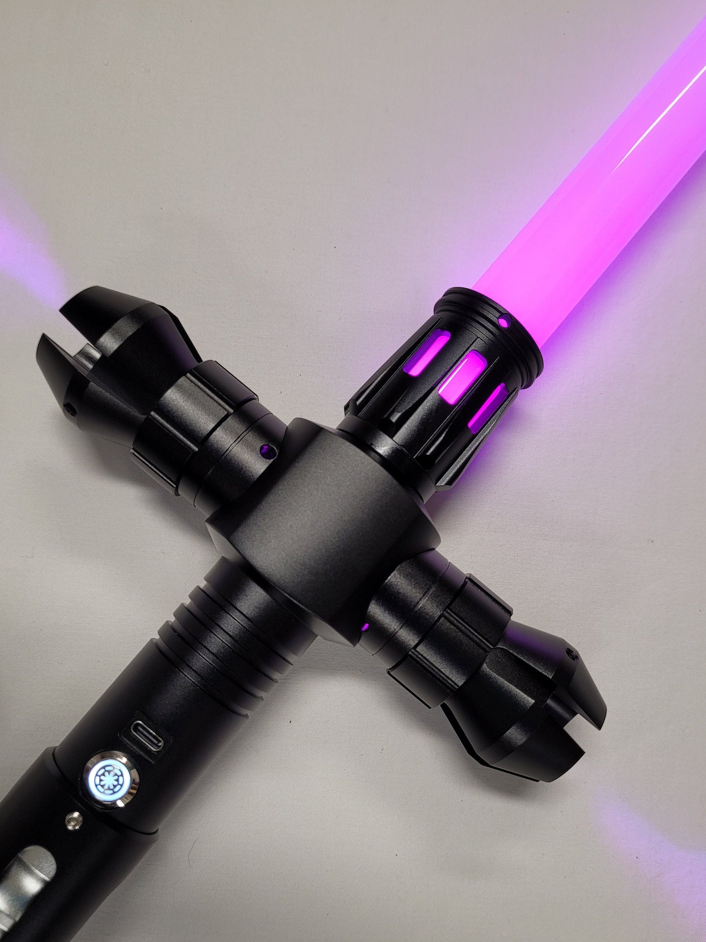 Lightsaber Part Darth Maul Window Emitter Add On Dark Side Light Side Jedi Sith Custom Saber Part Light Saber Part Star Wars Bossaber