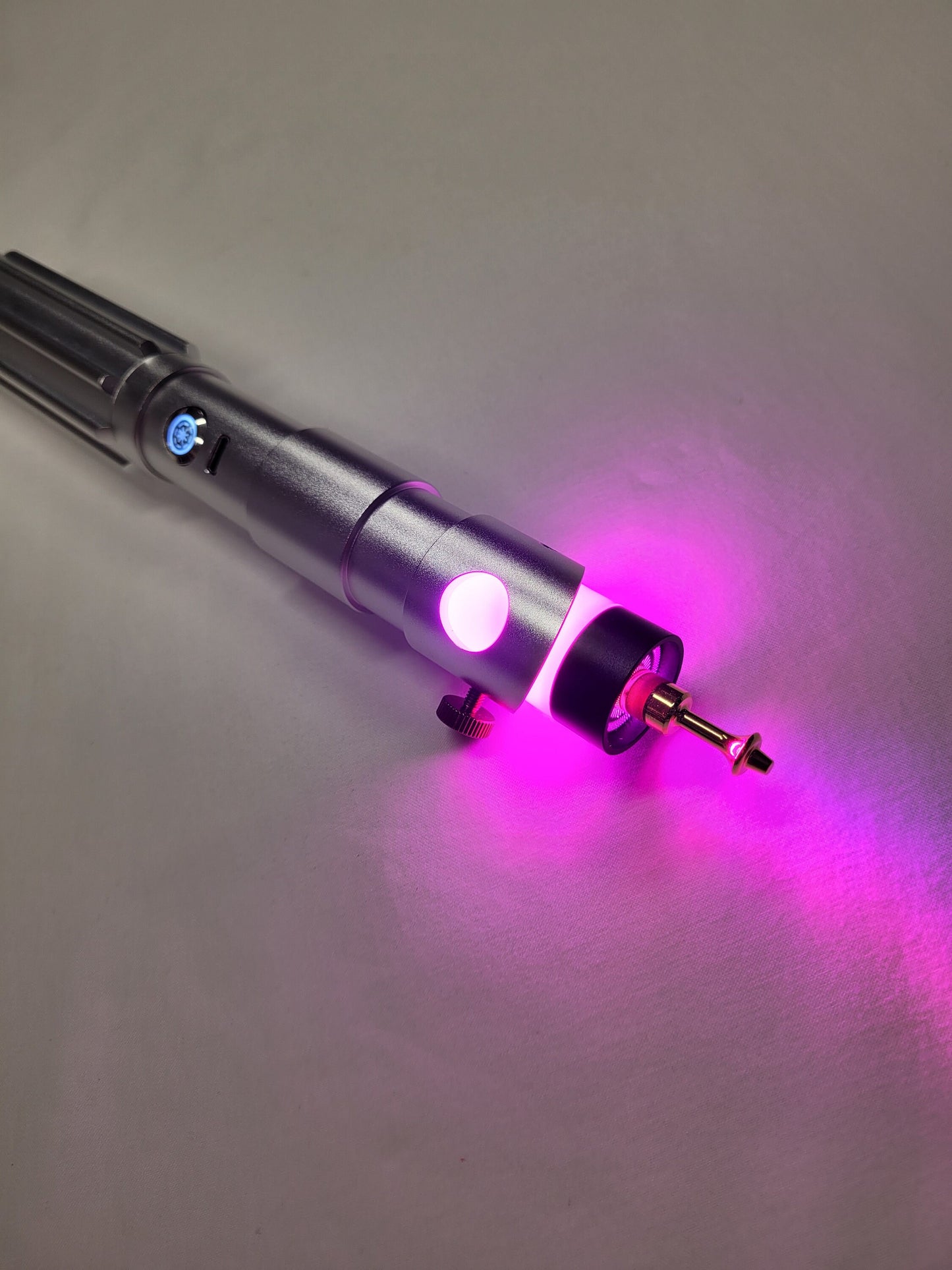 Lightsaber Blade Plug 1 Inch Black and Gold Light saber Accessory Blade Plug Extremely Durable Saber Star Wars Gift Bossaber