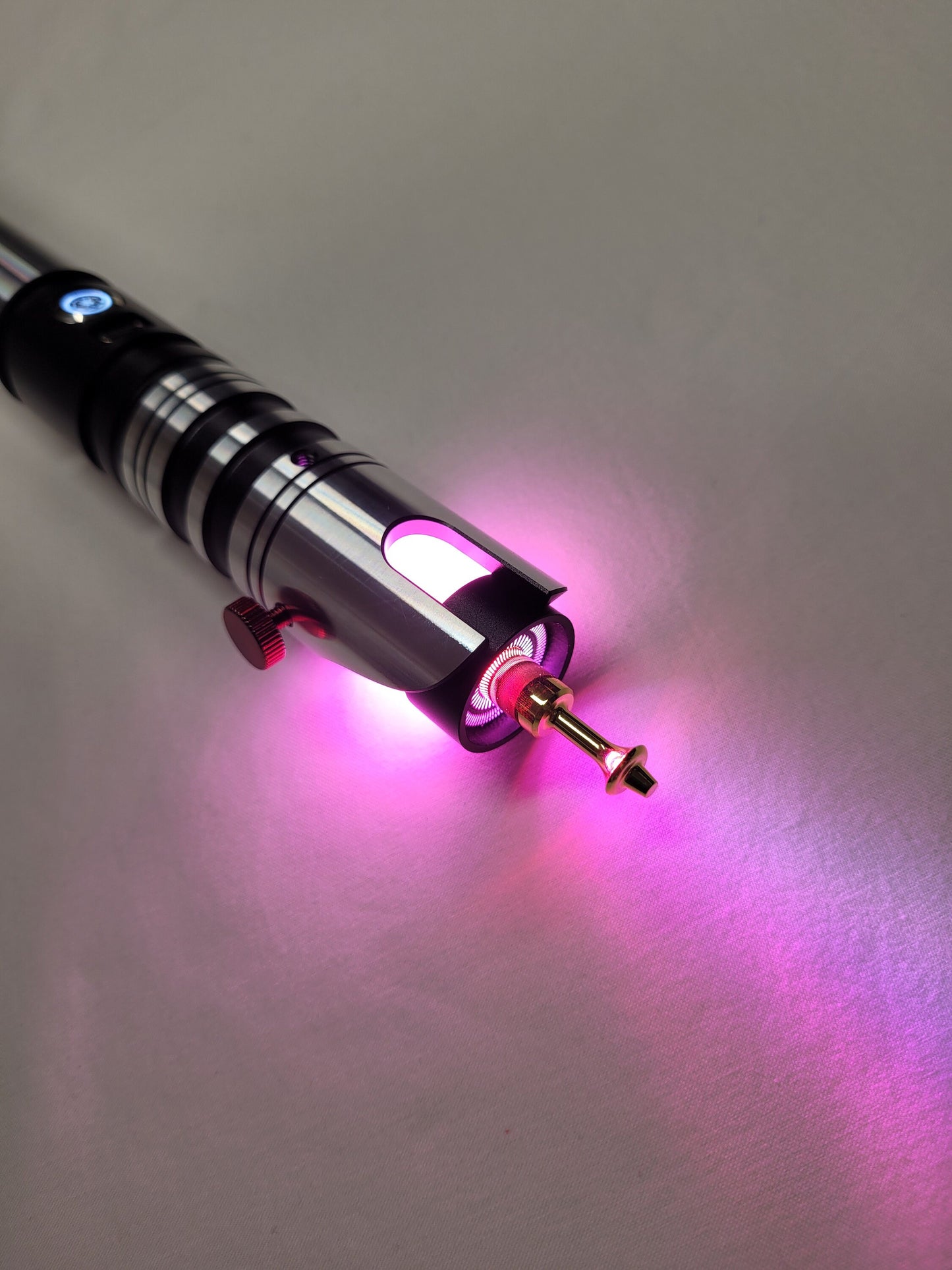 Lightsaber Blade Plug 1 Inch Black and Gold Light saber Accessory Blade Plug Extremely Durable Saber Star Wars Gift Bossaber