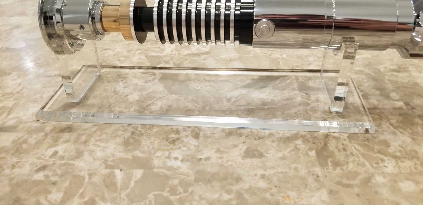 Lightsaber Stand Saber Display Acrylic Light Saber Stand Holder Extremely Durable Jedi Sith Star Wars Gift Bossaber