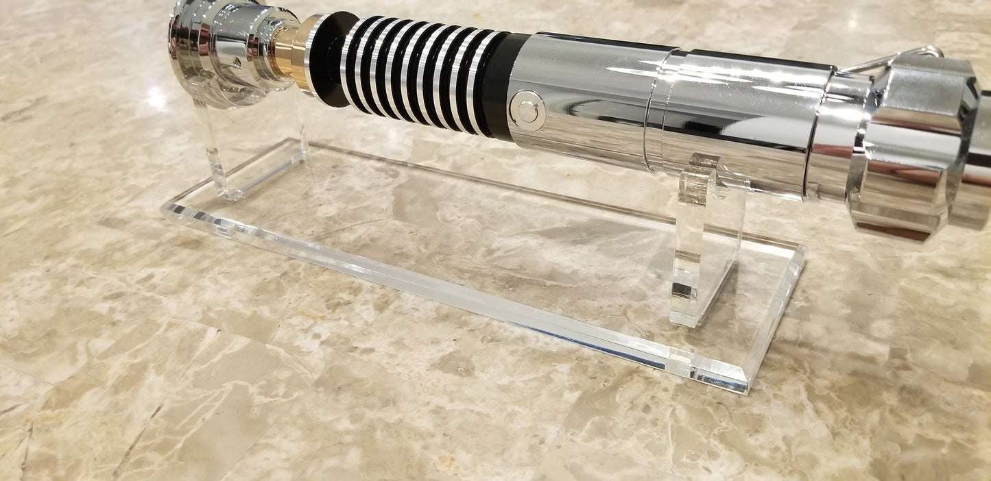 Lightsaber Stand Saber Display Acrylic Light Saber Stand Holder Extremely Durable Jedi Sith Star Wars Gift Bossaber