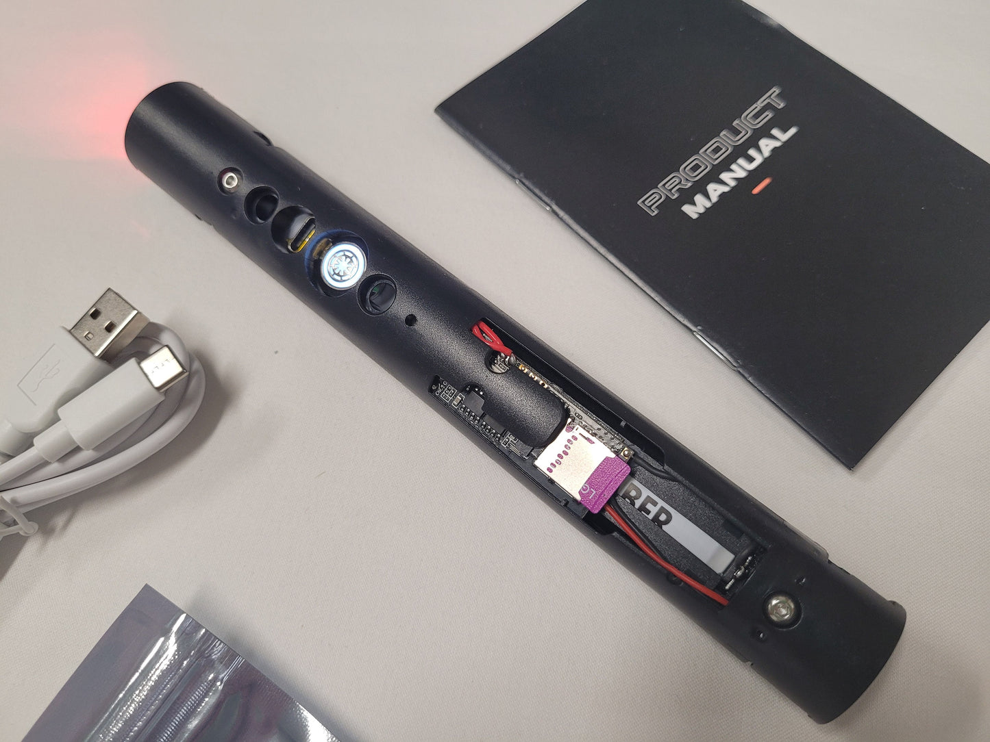 Pixel Lightsaber Sound Module Lightsaber Chassis Xenopixel V3 Bluetooth Capable SD card Over 30 Sound Fonts Color Change Star Wars Gift