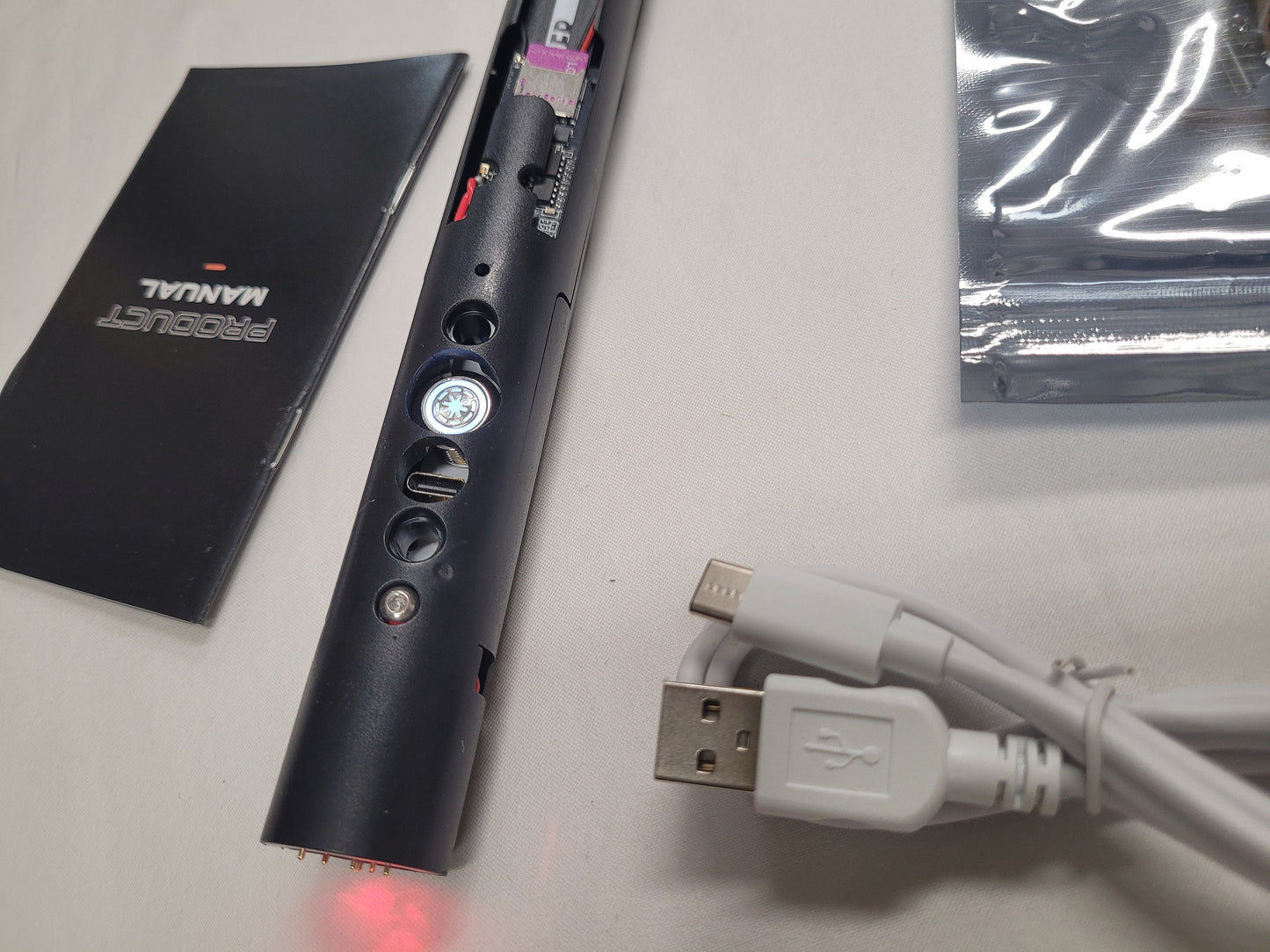Pixel Lightsaber Sound Module Lightsaber Chassis Xenopixel V3 Bluetooth Capable SD card Over 30 Sound Fonts Color Change Star Wars Gift