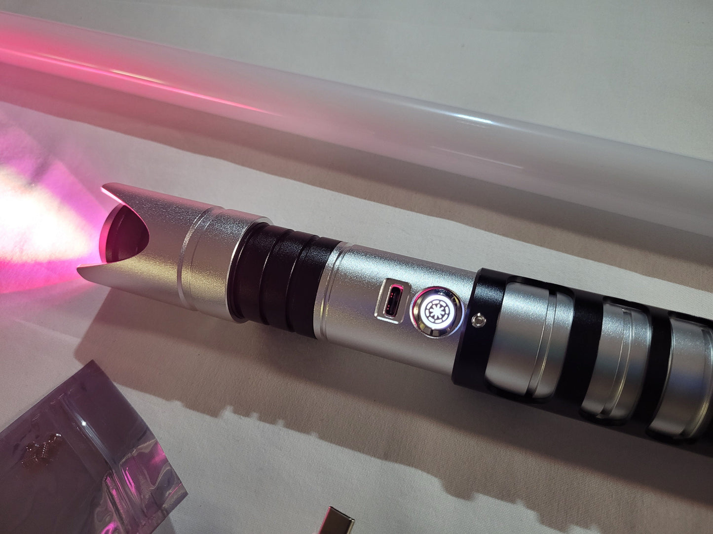 Color Change Lightsaber 16 Sound Bluetooth Light Saber Durable Dueling Saber Hilt RGB Jedi Sith Star Wars Gift Bossaber "Wing Saber"