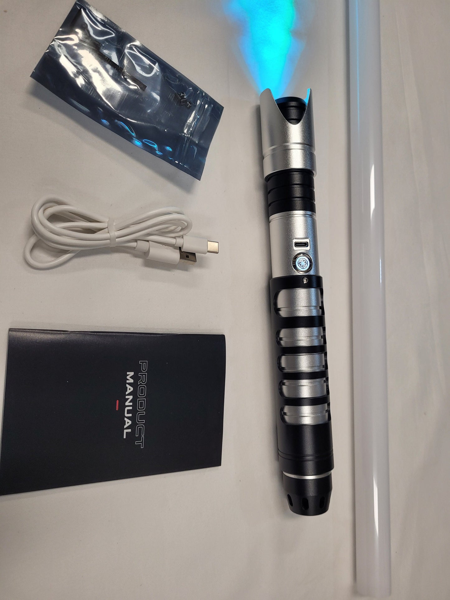 Color Change Lightsaber 16 Sound Bluetooth Light Saber Durable Dueling Saber Hilt RGB Jedi Sith Star Wars Gift Bossaber "Wing Saber"