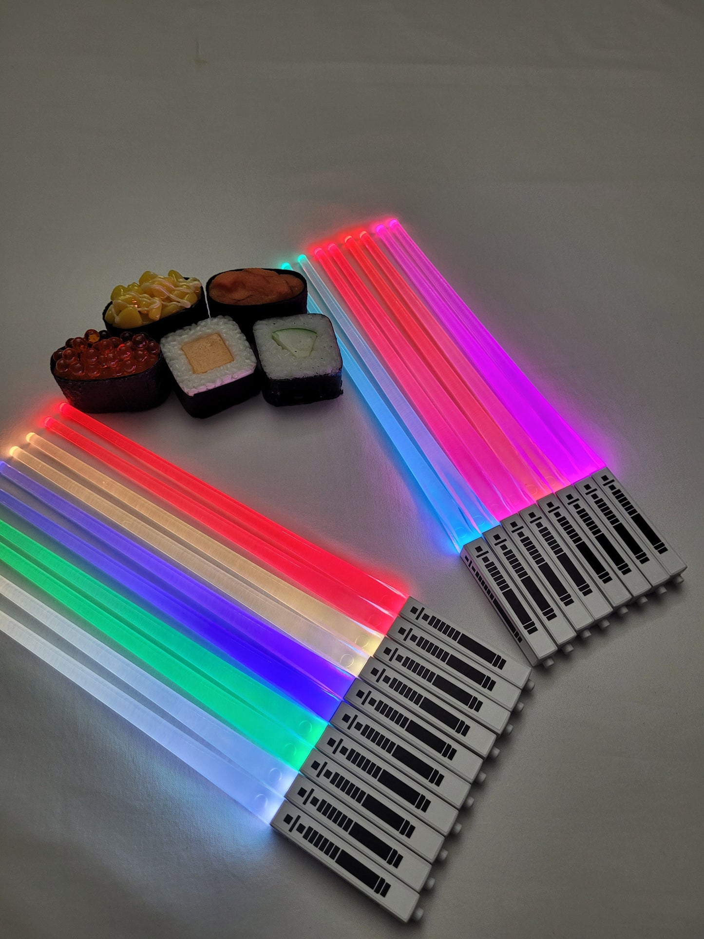 Chop Sticks Lightsaber Color Change Chop Sticks Light up 9 Colors in one Light saber Choose Light Side or Dark Side Star Wars Gift Bossaber