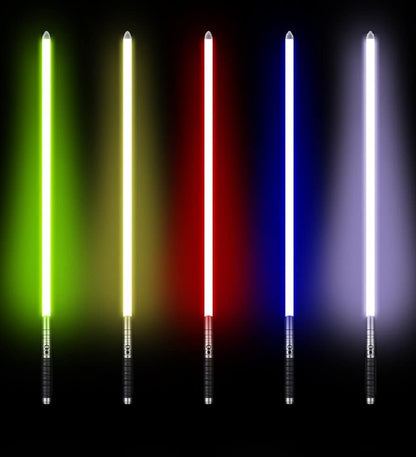 Lightsaber Color Change 16 Sound Bluetooth Durable Dueling Saber Silver Light Saber Hilt RGB Star Wars Gift Bossaber "Odyssey Saber"