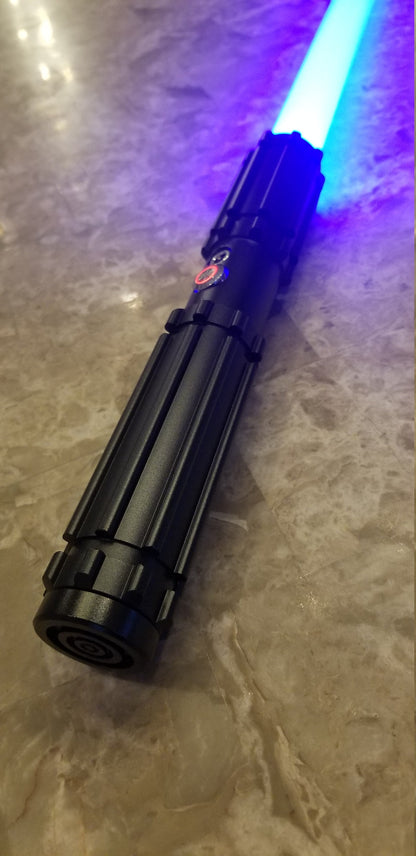 Color Change Lightsaber 16 Sound Bluetooth Durable Dueling Saber Black Light Saber Hilt RGB Sith Jedi Star Wars Gift Bossaber "Patrol Saber"