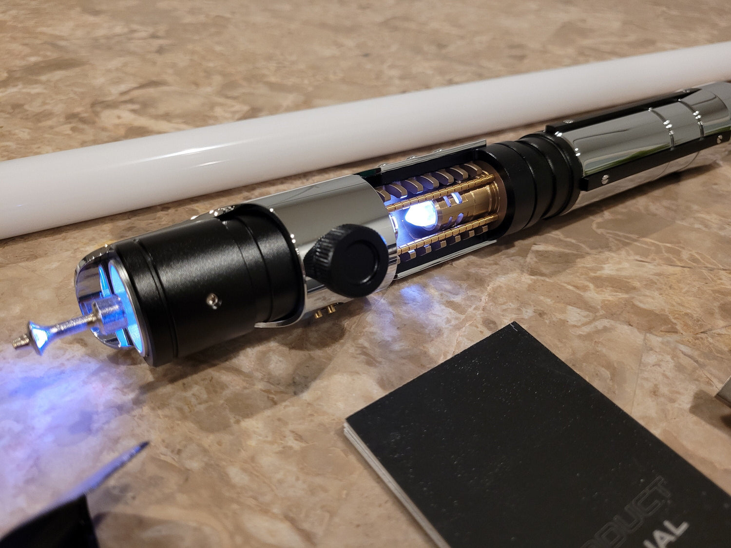 Starkiller Pixel Saber with SD Card Color Change Lightsaber RGB Multi Sound and So Much More Bossaber 30 plus sound fonts