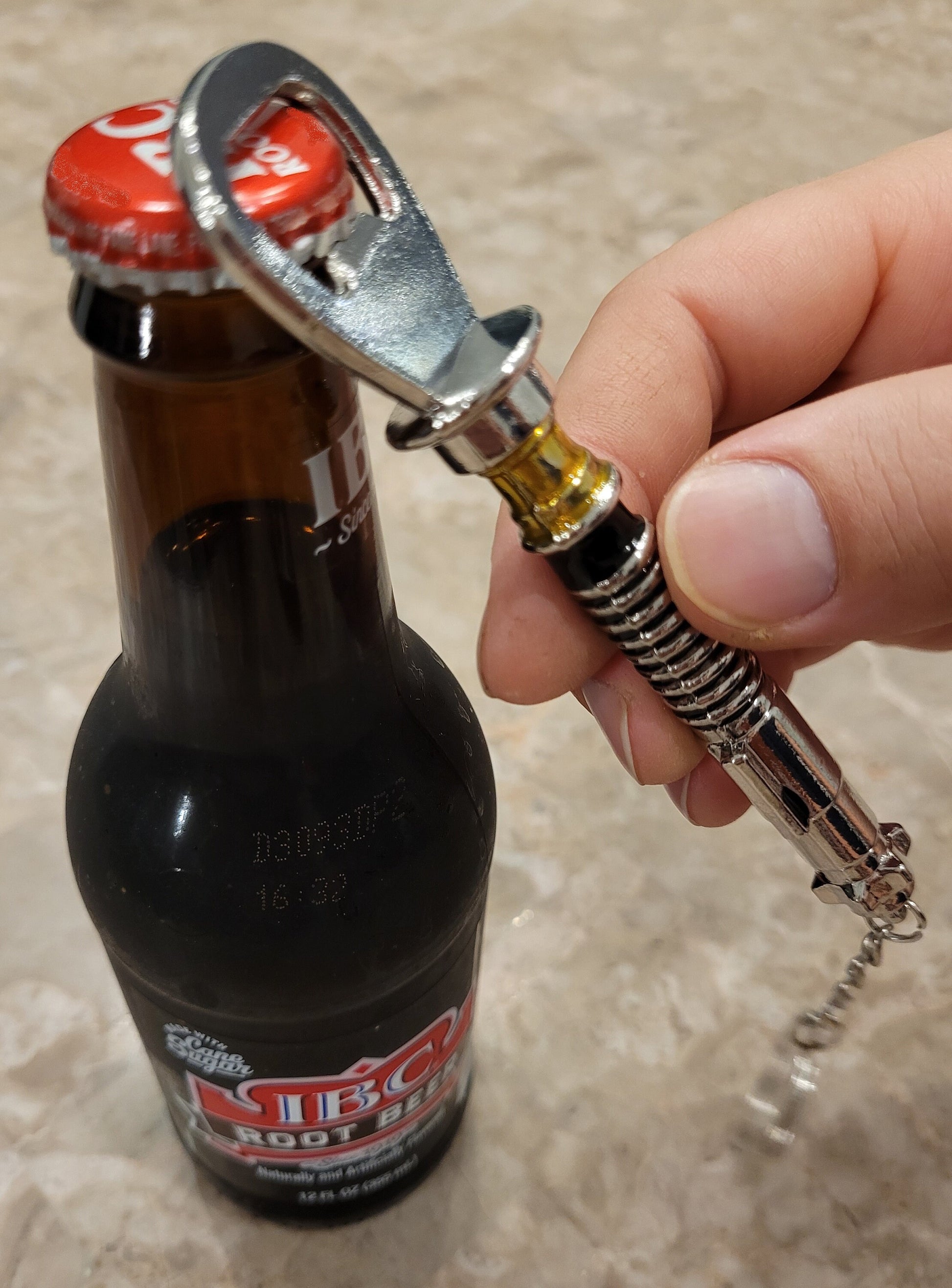 Lightsaber Bottle opener Luke style Key Chain Bottle Opener Jedi Sith Star Wars Gift Bossaber