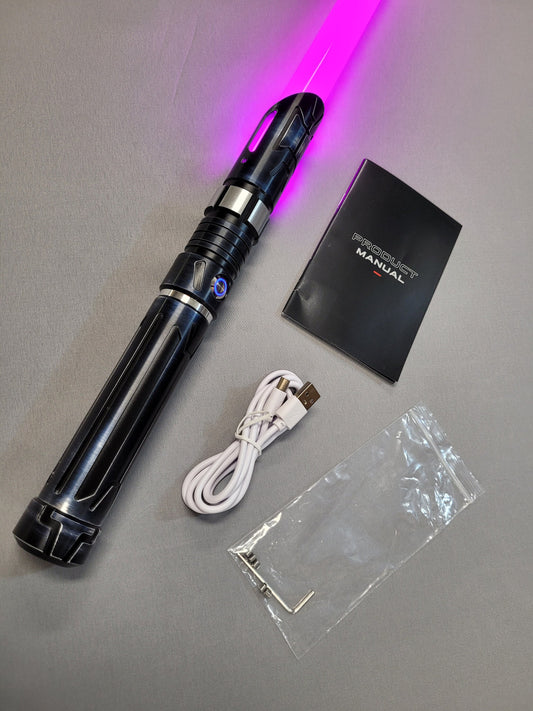 Color Changing Lightsaber with Multi Sound – Extremely Durable, Attractive Hilt, Aluminum Hilt, The Heiress , RGB, Star Wars Bossaber