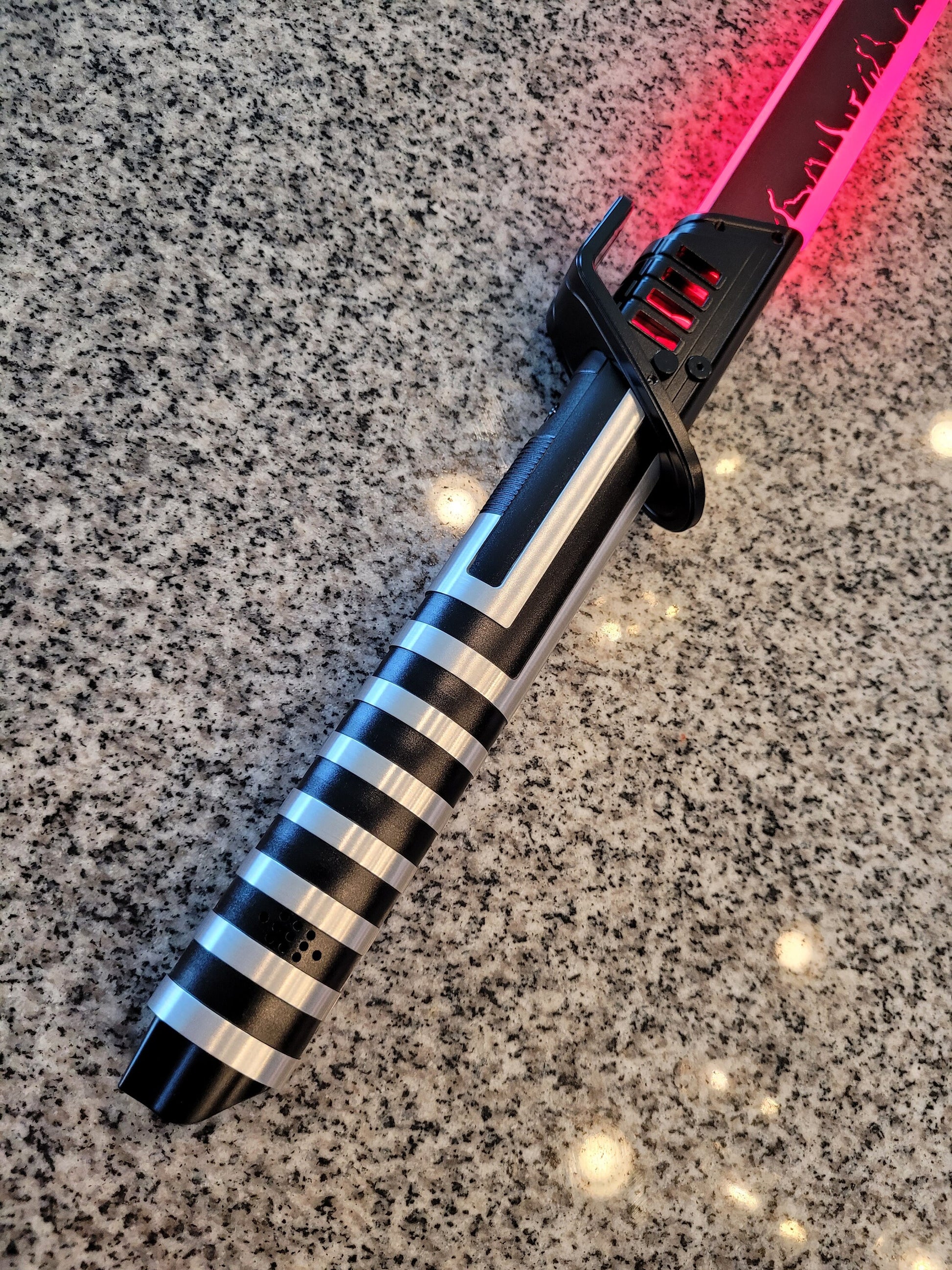 Dark Saber RGB Color Change Lightsaber with Sound – Attractive Hilt, RGB, Star Wars Bossaber