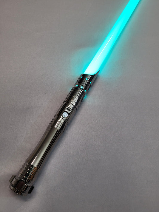 Lightsaber Color Change 16 Sound Bluetooth Light Saber Durable Dueling Saber Dark Chrome Hilt Jedi Sith Star Wars Gift Bossaber "Matador"