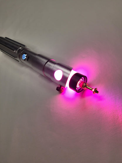 Lightsaber Blade Plug 1 Inch Black and Gold Light saber Accessory Blade Plug Extremely Durable Saber Star Wars Gift Bossaber