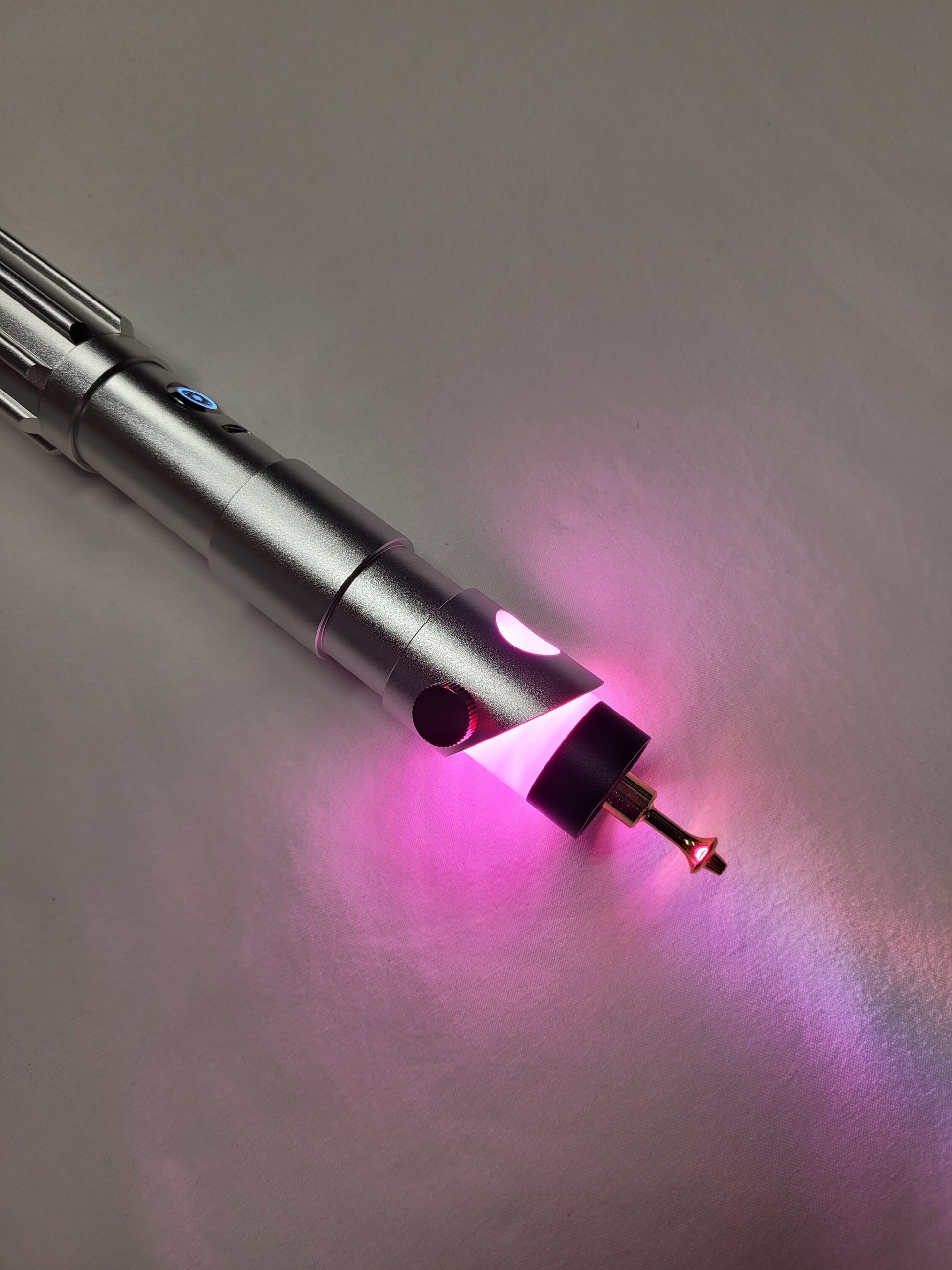 Lightsaber Blade Plug 1 Inch Black and Gold Light saber Accessory Blade Plug Extremely Durable Saber Star Wars Gift Bossaber