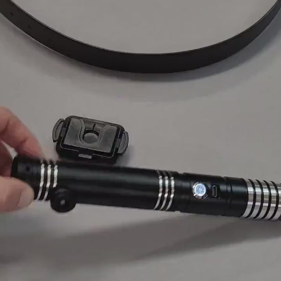 Lightsaber Belt Clip Locking Covertech Knob Belt Clip for Light sabers Saber clip Jedi Sith Star Wars Bossaber