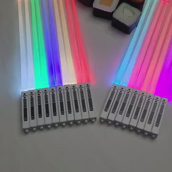 Chopsticks Color Change Unleash the Force at the Dining Table Color Changing Lightsaber Chopsticks for Star Wars Fans